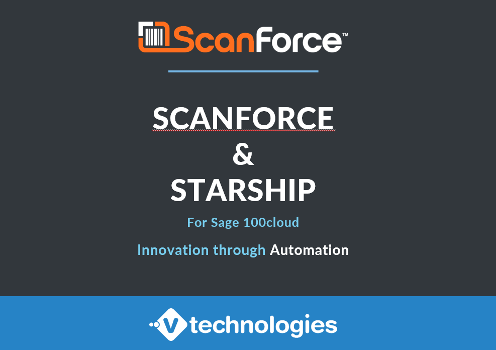 Sage 100 Mobile Pick, Pack & Ship With Scanforce & StarShip